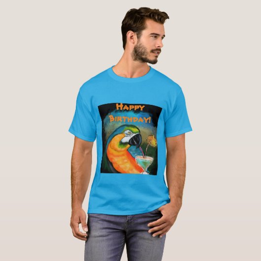 パーティーパロット Tシャツ (正面フル)