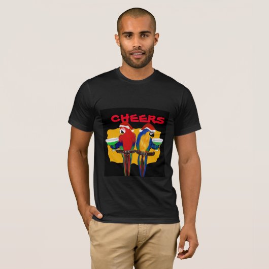 パーティーパロット Tシャツ (正面フル)