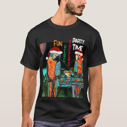 パーティーパロット Tシャツ (正面)