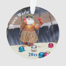 パーティーパーソナライズされたサンタアクリルオーナメント オーナメント