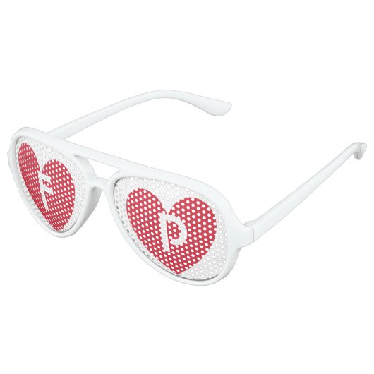 パーティーパーソナライズされたシェード、パーティーの好意 アビエーターサングラス (アングル)