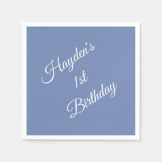 パーティーパーソナライズされたナプキン スタンダードカクテルナプキン (正面)