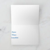 パーティーパーソナライズされた招待されましたカードだ 招待状 (内部)