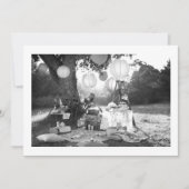 パーティーパーティーアウトドアイベント招待状 招待状 (正面)