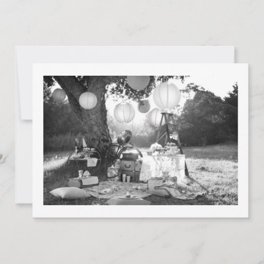 パーティーパーティーアウトドアイベント招待状 招待状 (正面)