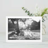 パーティーパーティーアウトドアイベント招待状 招待状 (スタンド正面)