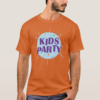 パーティーパーティーダンスミュージック友達 少年 Tシャツ