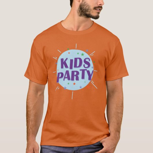 パーティーパーティーダンスミュージック友達 少年 Tシャツ (正面)
