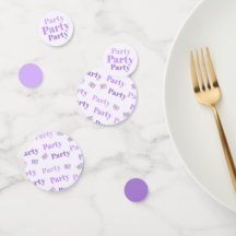 パーティーパーティーパーティータイポグラフィシェーディングオブパープル