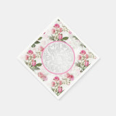 パーティービクトリアン食器フローラ紙ナプキン スタンダードカクテルナプキン (角)