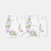 パーティーピンクのユリの花ゴールデンフレームビューティフル フェイバーボックス (折り畳みなし)