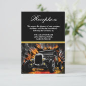 パーティーファイ改造アウエディングレセプション 招待状 (スタンド正面)