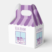パーティーファボリボックス ティールーム フェイバーボックス (裏面サイド)