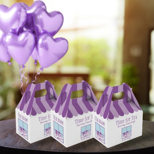 パーティーファボリボックス ティールーム フェイバーボックス