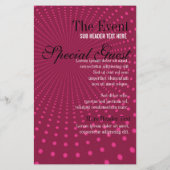 パーティーファンキーミュージッククラブイベントフライヤー チラシ (裏面)