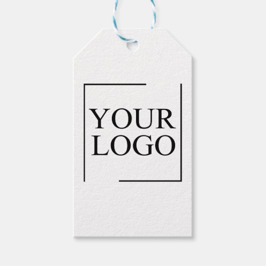 パーティーファーバー ベビーシャワー 個人用ギフト ロゴ ギフトタグ (正面)