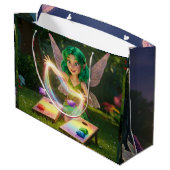 パーティーフェアリー ブライダルシャワー ラージペーパーバッグ (裏面アングル)