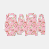 パーティーフェイスボックスピンク牡丹 フェイバーボックス (折り畳みなし)