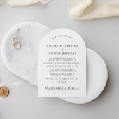 パーティーフォトアーチの後に幸せ結婚に 招待状