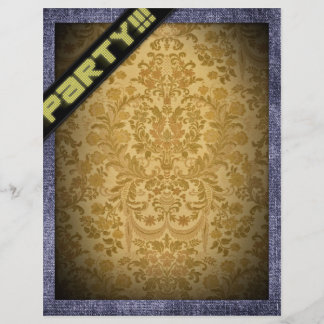 パーティーフライヤーテンプレート チラシ