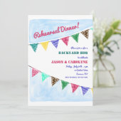 パーティーフラグ招待状 招待状 (スタンド正面)