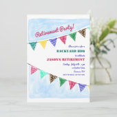 パーティーフラグ招待状 招待状 (スタンド正面)