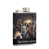 パーティーフラスコカスタムのベアードリンクフラスコ フラスク (右)