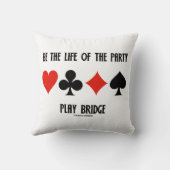 パーティーブリッジ4カ遊ードスーツの寿命になる クッション (裏面)