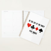 パーティーブリッジ4カ遊ードスーツの寿命になる プランナー手帳 (ディスプレー)