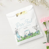 パーティーブルーゴルフ誕生日パーティー フェイバーバッグ (封をした状態)