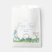 パーティーブルーゴルフ誕生日パーティー フェイバーバッグ (正面)