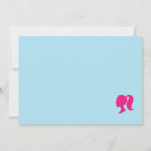 パーティーブルートロピカルビーチ21歳のパーティー 招待状 (裏面)