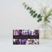 パーティープランナーの結婚お祝い、イベント 名刺 (スタンド正面)