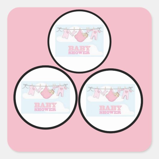 パーティープランナーシール スクエアシール (正面)