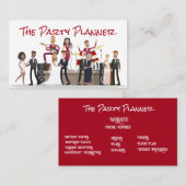 パーティープランナービジネスCa 名刺 (正面/裏面)