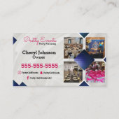 パーティープランナーフォト名刺 名刺 (正面)