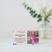 パーティープランナー写真 名刺 (スタンド正面)