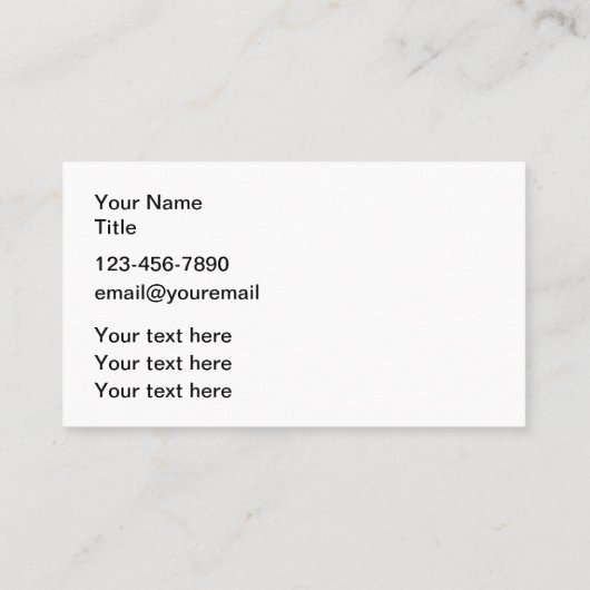 パーティープランナー名刺 名刺 (裏面)