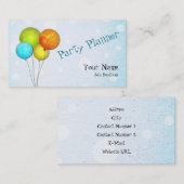 パーティープランナー名刺 名刺 (正面/裏面)