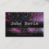 パーティープランナー名刺 名刺 (裏面)