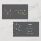 パーティープランナー名刺 名刺 (正面/裏面)