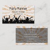 パーティープランナー名刺 名刺 (正面/裏面)