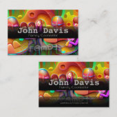 パーティープランナー名刺 名刺 (正面/裏面)