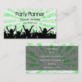 パーティープランナー名刺 名刺 (正面/裏面)