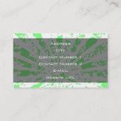 パーティープランナー名刺 名刺 (裏面)