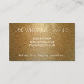 パーティープランナー結婚,イベント 名刺 (裏面)