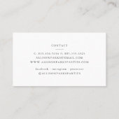 パーティープランナー/その他の名刺 名刺 (裏面)