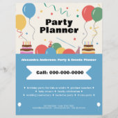 パーティープランナー チラシ (正面)