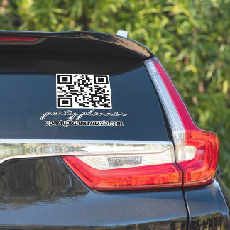 パーティープランナー 事業用QRコード カー シール