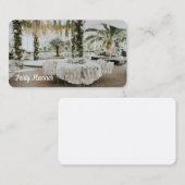 パーティープランナー 名刺 (正面/裏面)